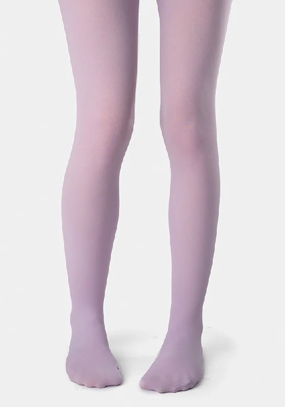 Premium 50 Denier Tights Lilac