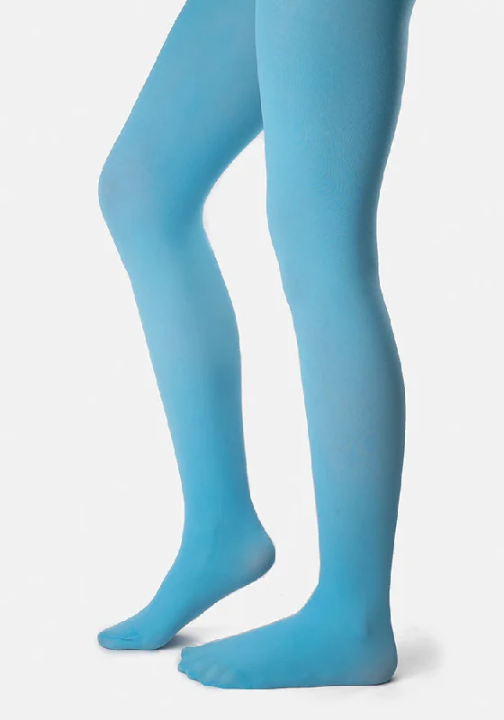 Premium 50 Denier Tights Powder Blue